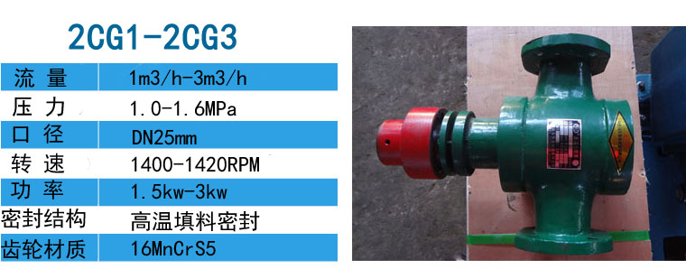 2CG-3渣油泵