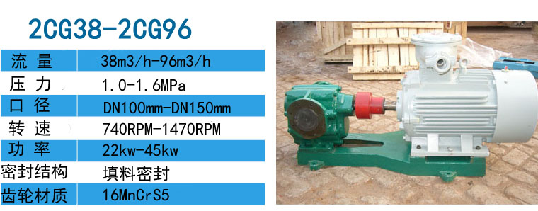 防爆渣油齒輪泵