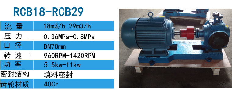 RCB-29保溫齒輪泵